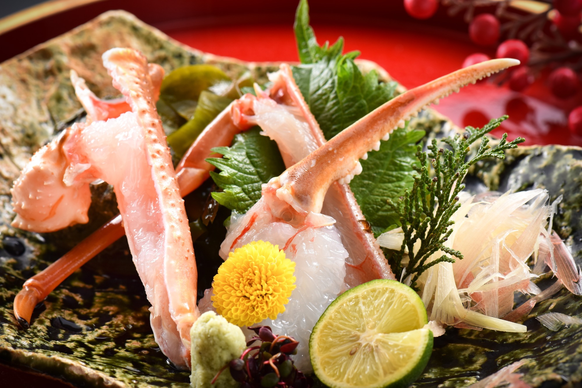 えちぜんがに　お刺身